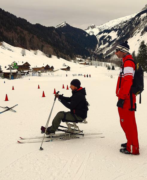 Handiski nordic : cours privés_Le Grand-Bornand