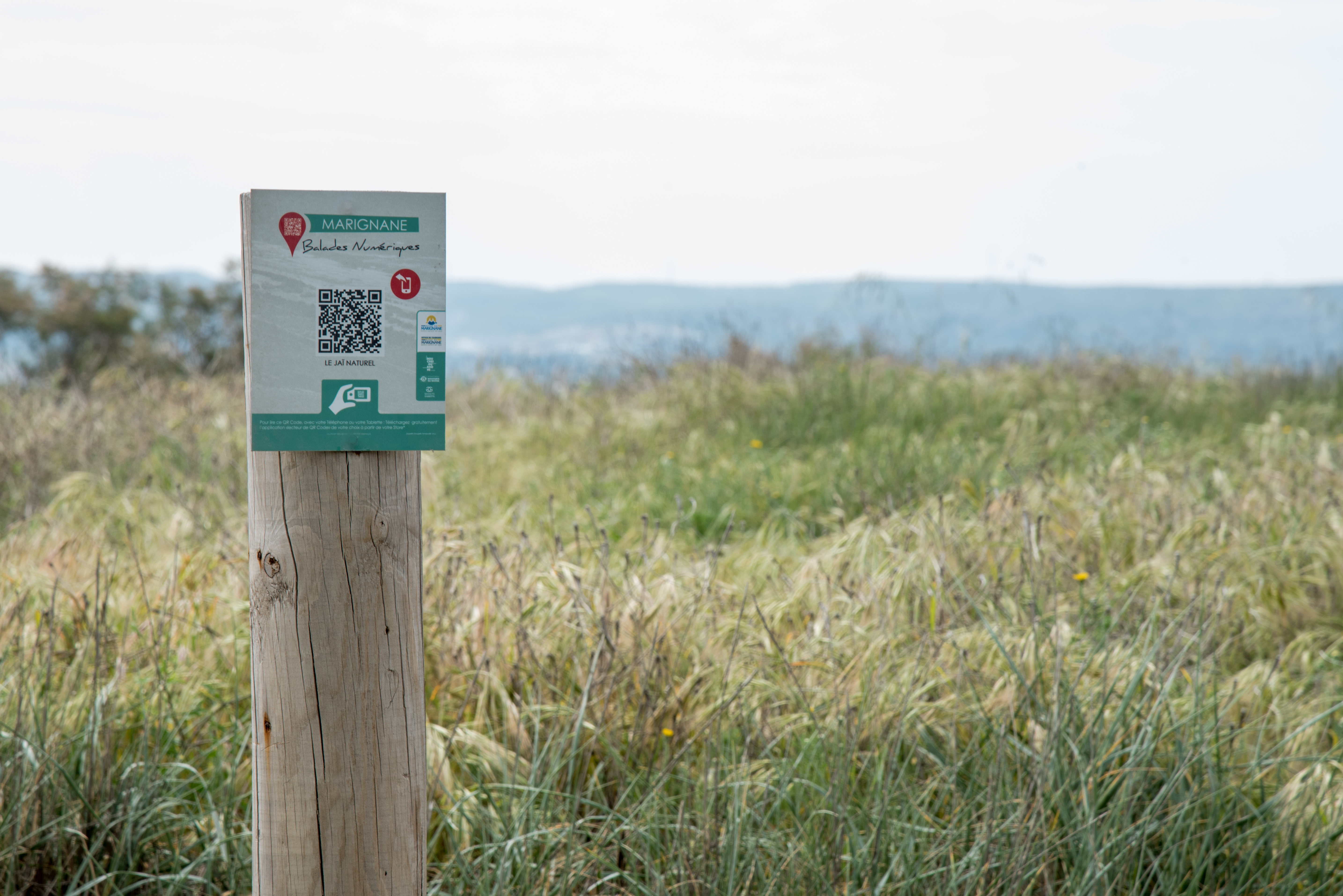 Balade numérique sur le GR2013 à Marignane