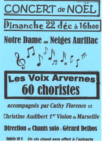 Concert de Noël_Aurillac