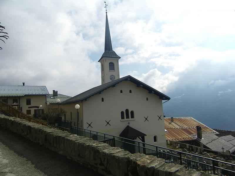 église St Barthélémy - Granier - Vallée de la Plagne