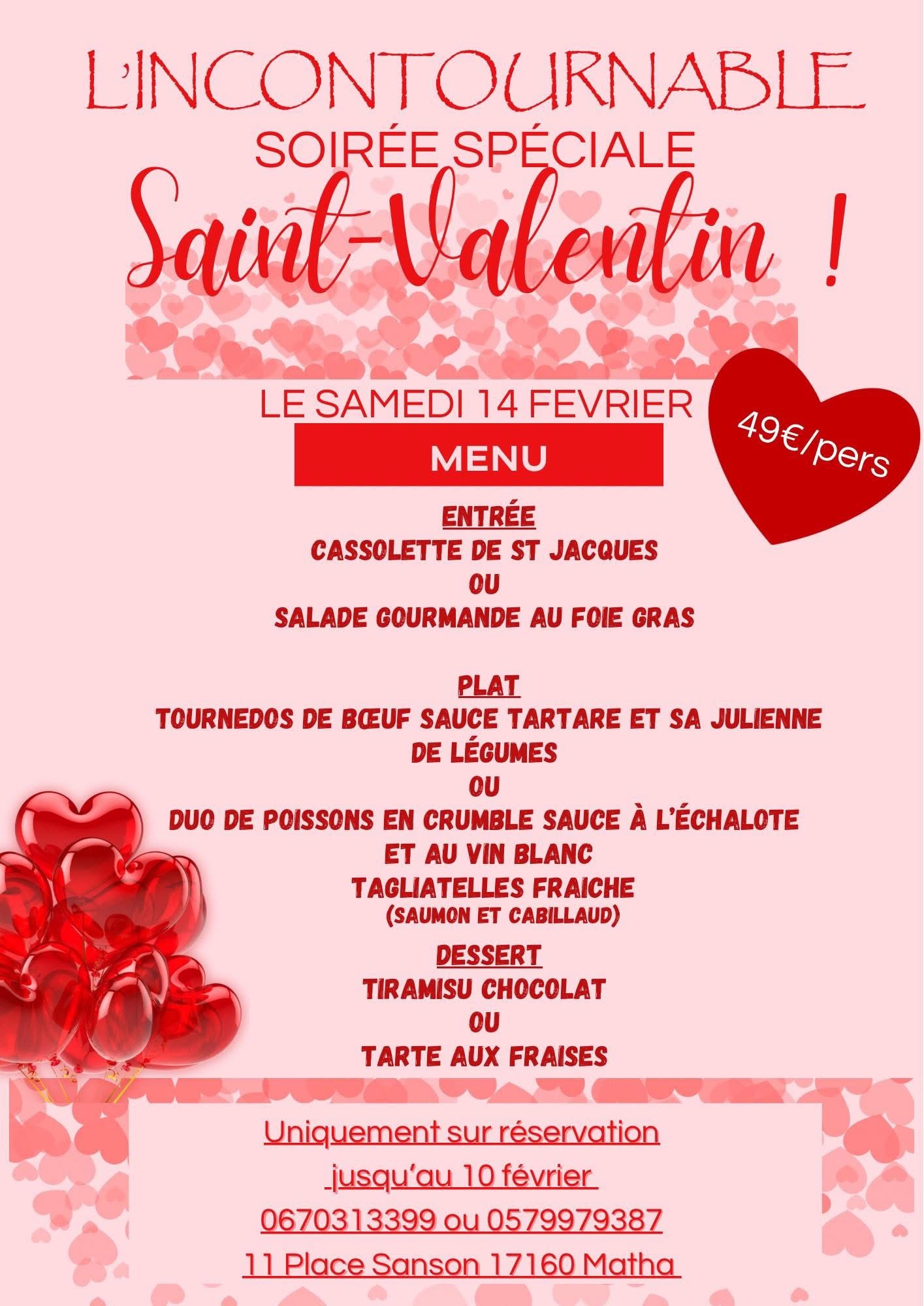 Soirée spéciale Saint-Valentin - L'incontournable bar à vin