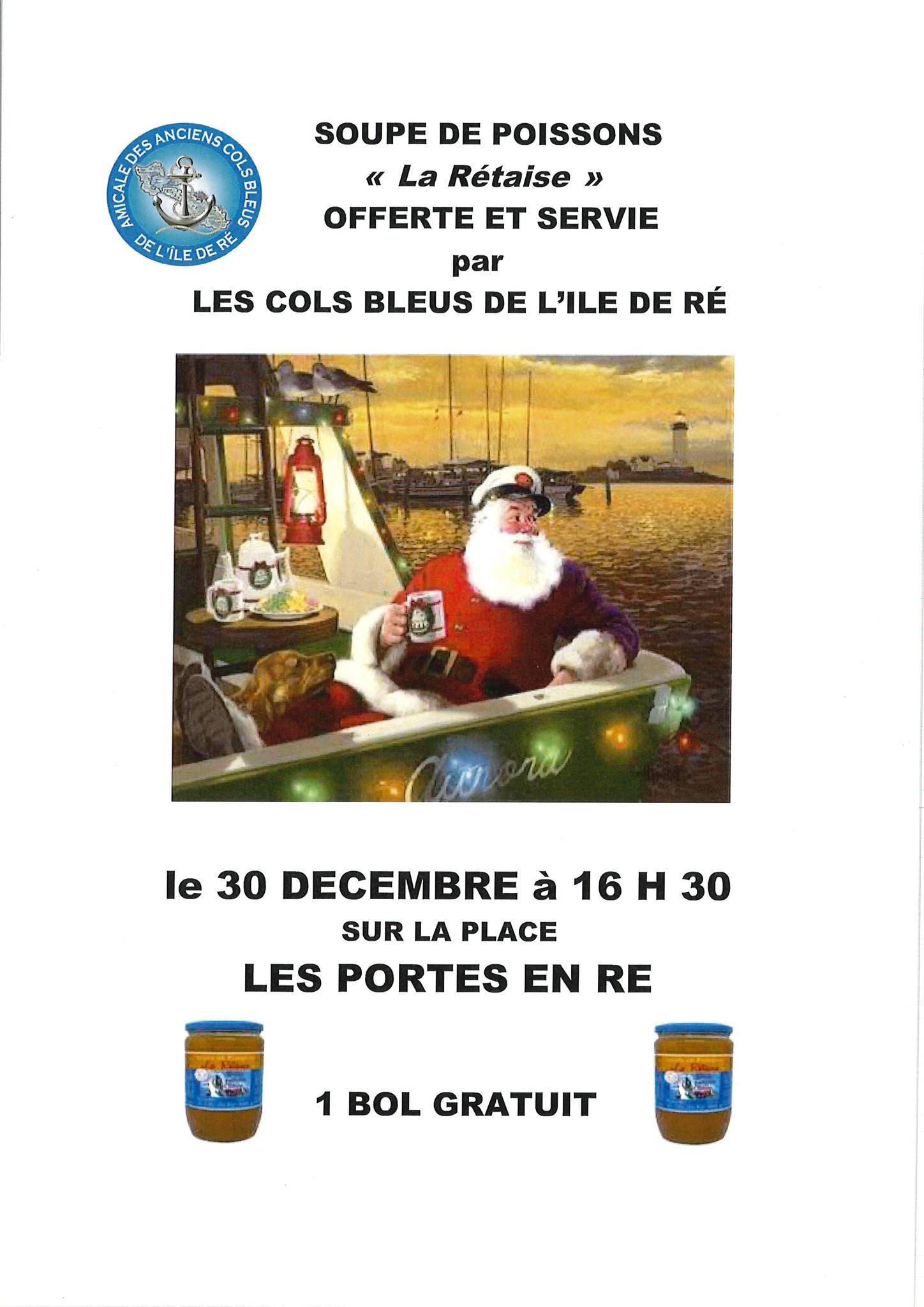 Dégustation soupe de poissons