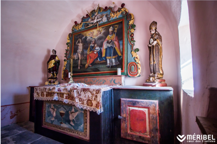 Chapelle St Sébastien Méribel-village