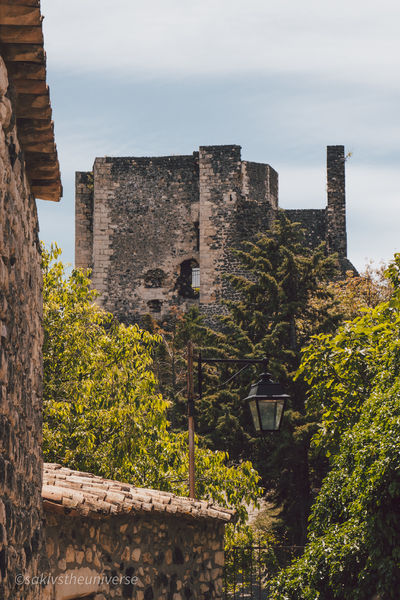 Visite guidée du château et du bourg fortifié de Rochemaure