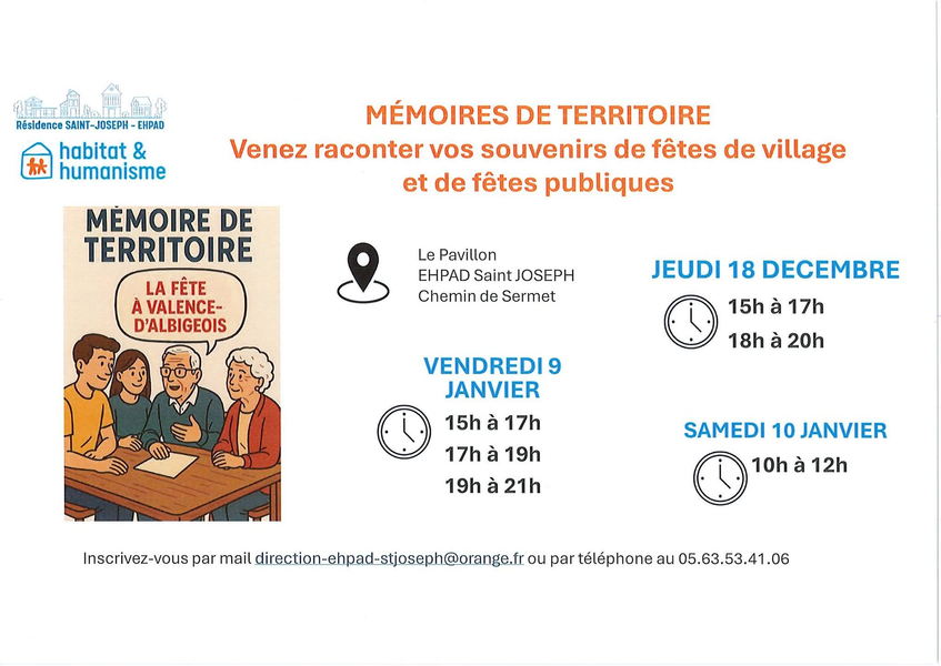 Mémoires de Territoire