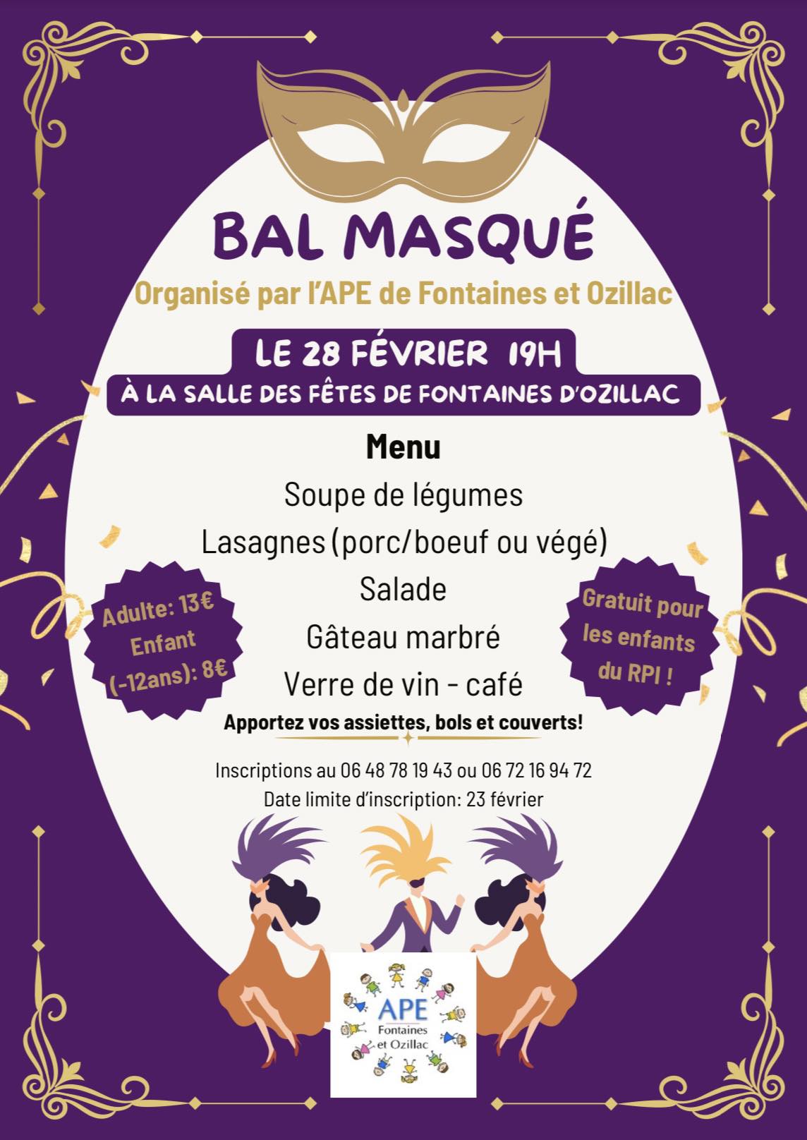 Bal masqué