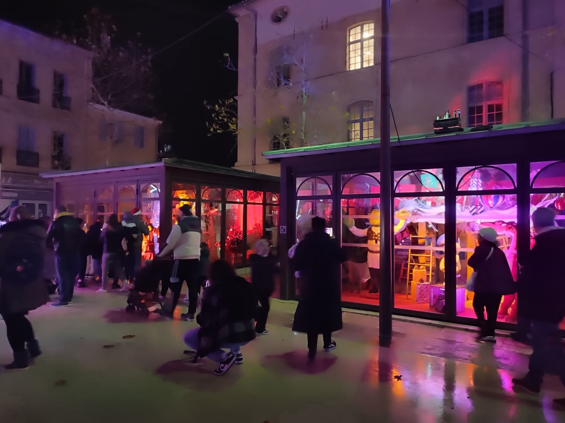 Kiosques animés de Noël