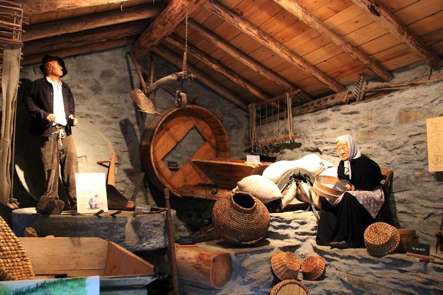 Les moulins de Pralognan à Saint-André