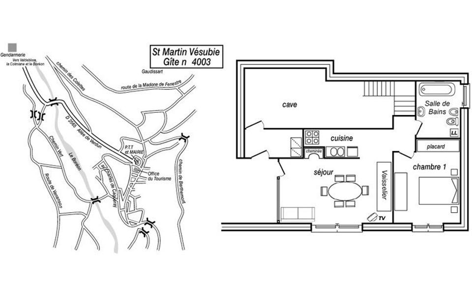 Gîte 4003-Le plan-Saint-Martin-Vésubie-Gîtes de France des Alpes-Maritimes