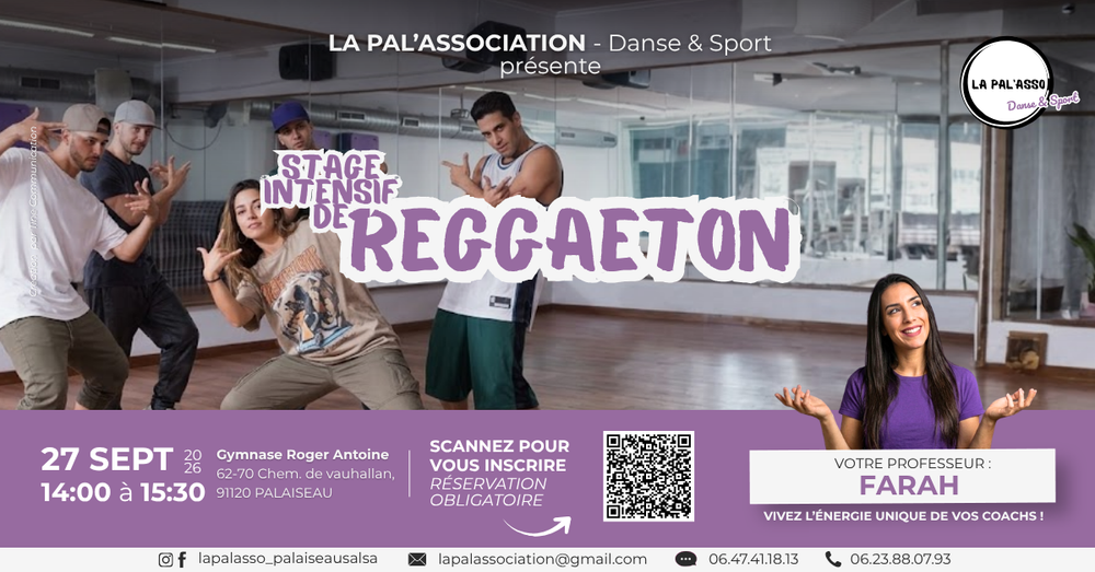 Stage Intensif Reggaeton avec Farah