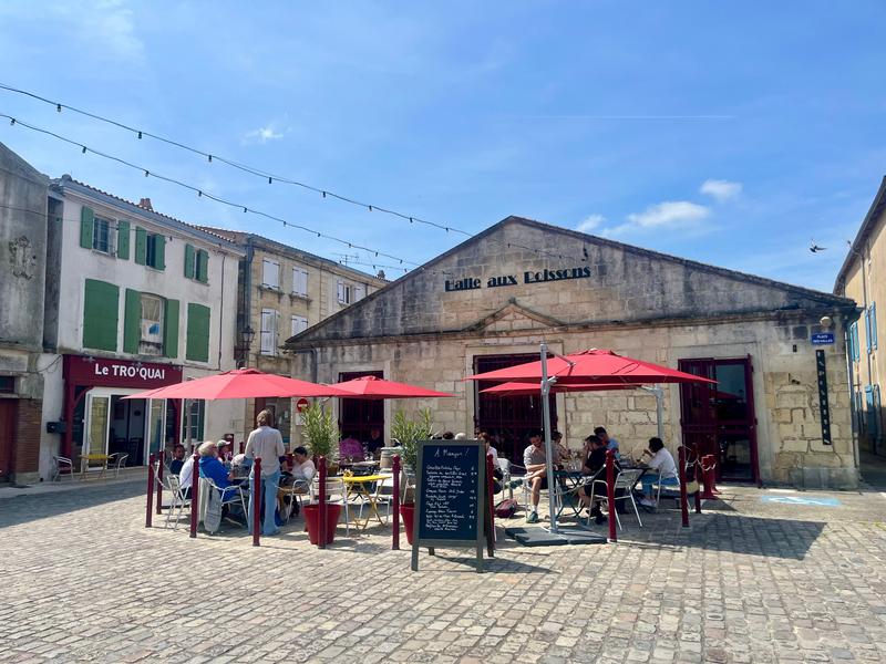 Terrasse sur les quais