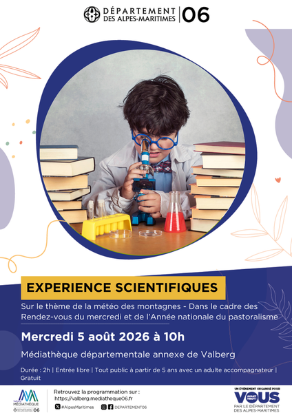 Expériences scientifiques