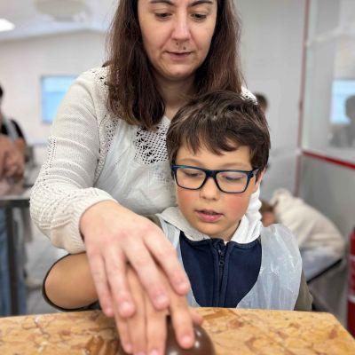 Je fabrique ma tablette en duo parent-enfant - Bertrand Chocolatier_Le Coteau