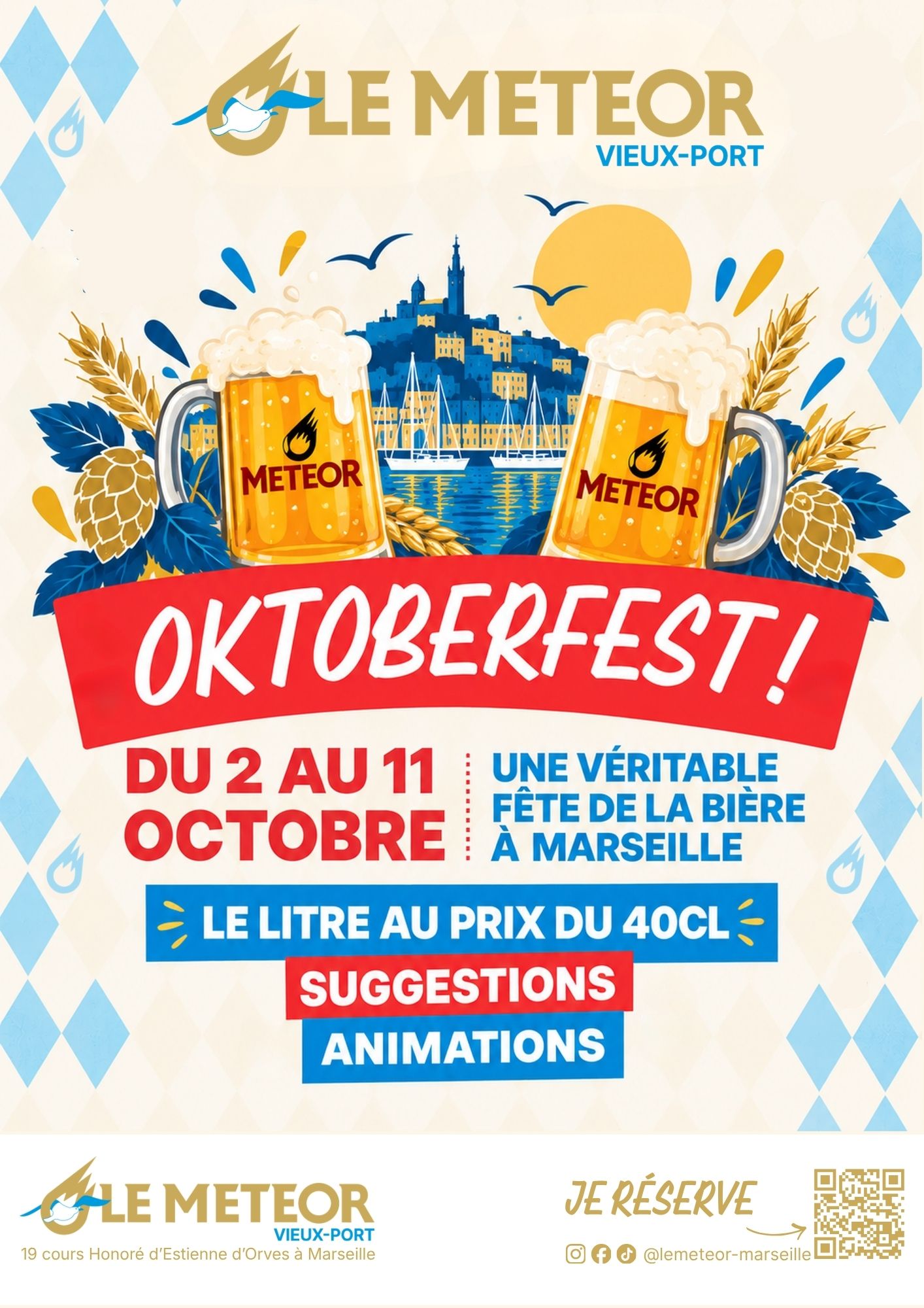 Oktoberfest au Meteor Vieux-Port
