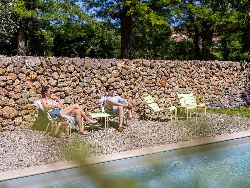 Piscine extérieure Moulin