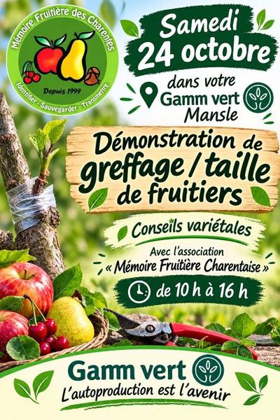Démonstration de greffage