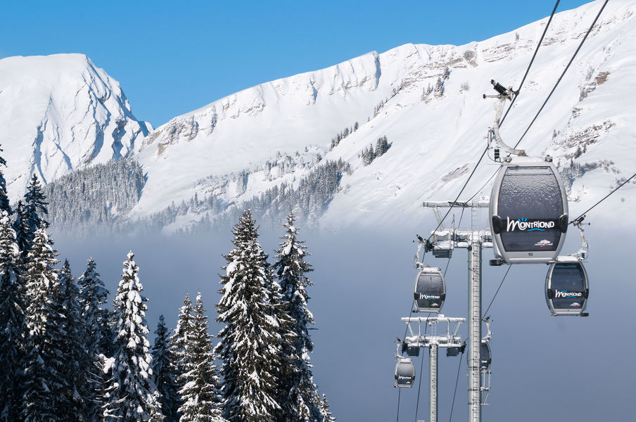Domaine skiable d'Avoriaz, station de Montriond