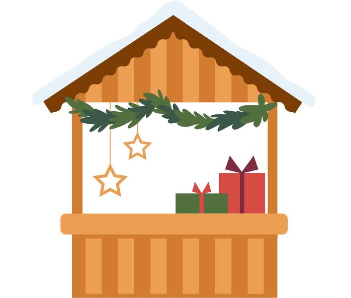 Marché de créateur.ices dans le cadre du marché de Noël