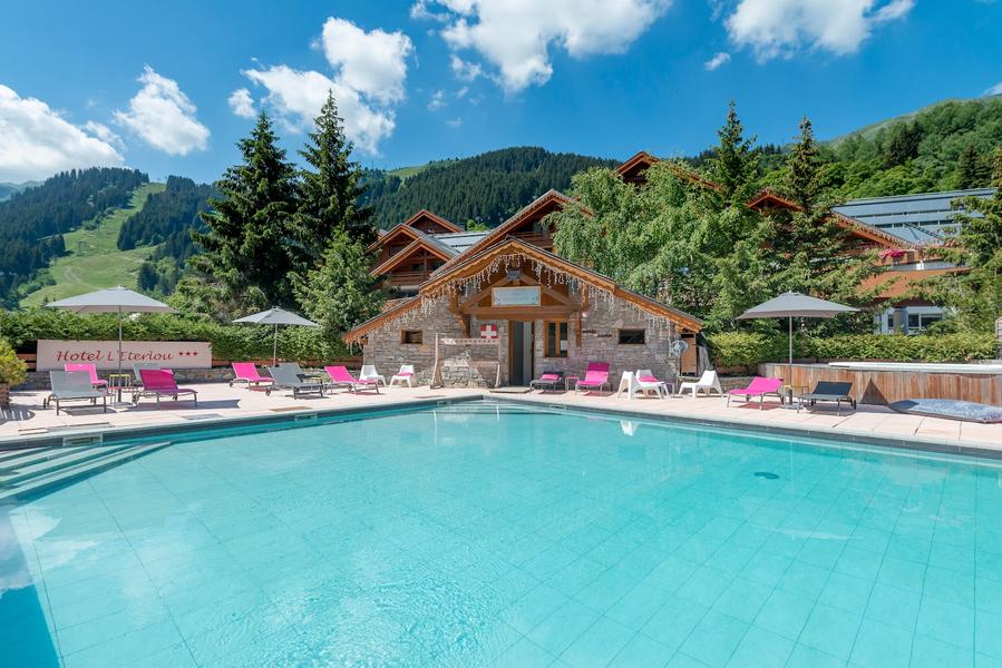 Piscine Eté - Chalet sauna hammam