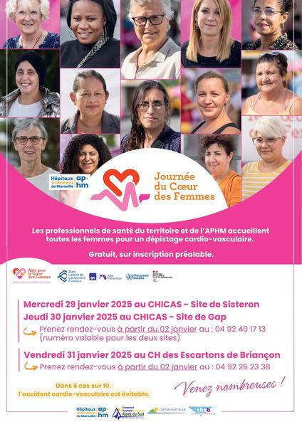 Journée du cœur des femmes Du 2 janv au 30 juin 2025