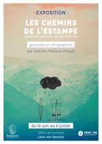Affiche de l'exposition de Sabrina Pelloux-Prayer - Les chemins de l’estampe · …