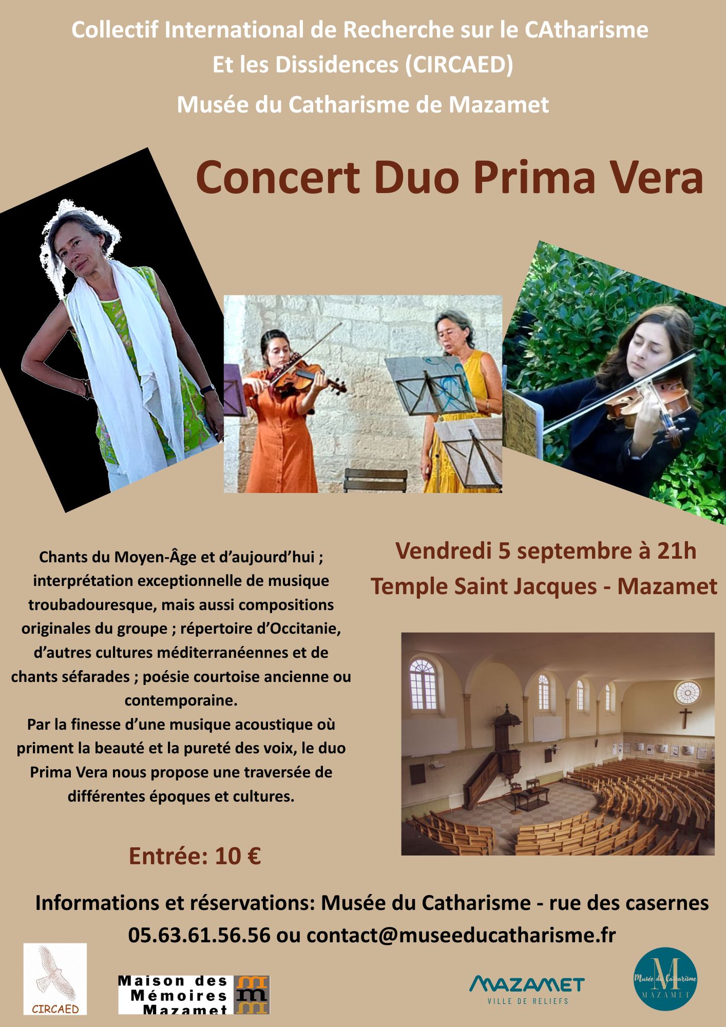 Affiche concert 2025