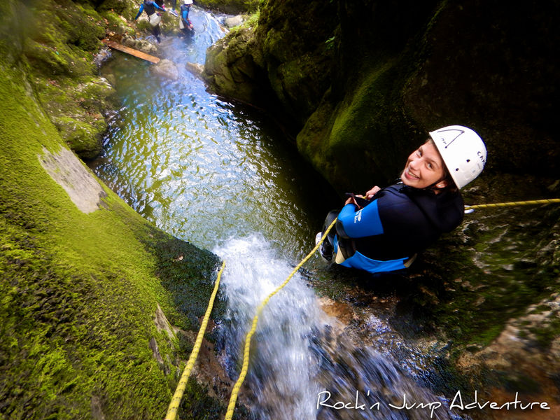 Canyoning dans le Jura à Saint Claude