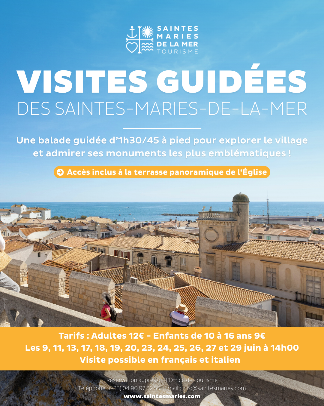 Visite guidée des Saintes Maries