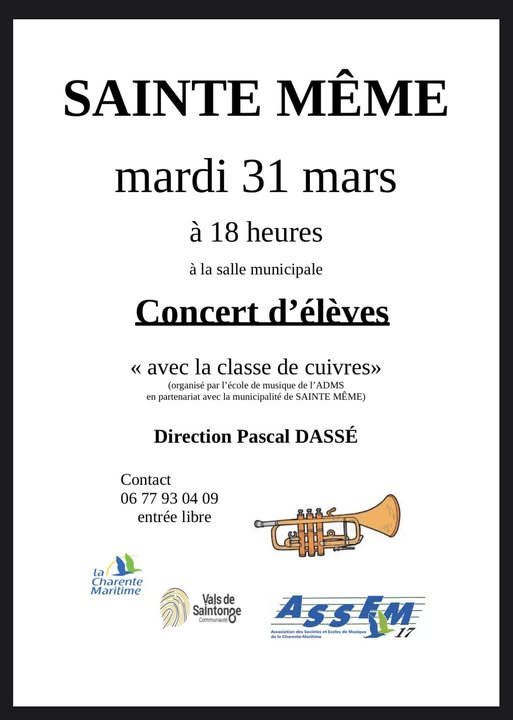 Concert d'élèves