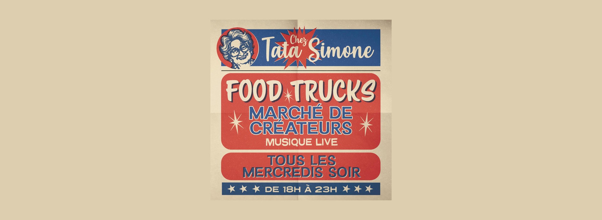 Foodtrucks et Marché artisanal Chez Tata Simone