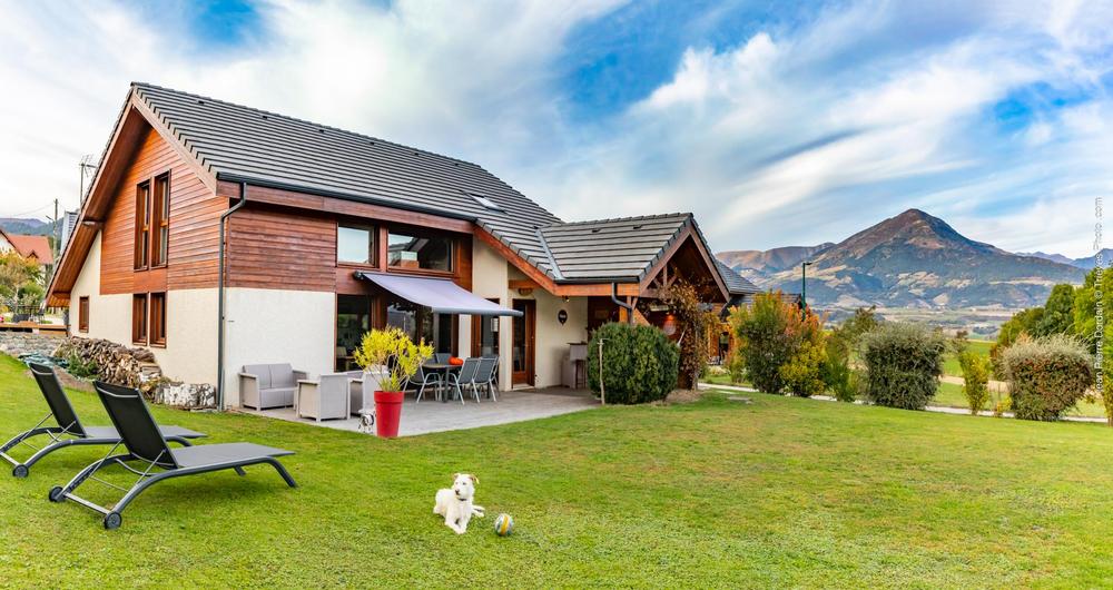 Maison dans les Alpes