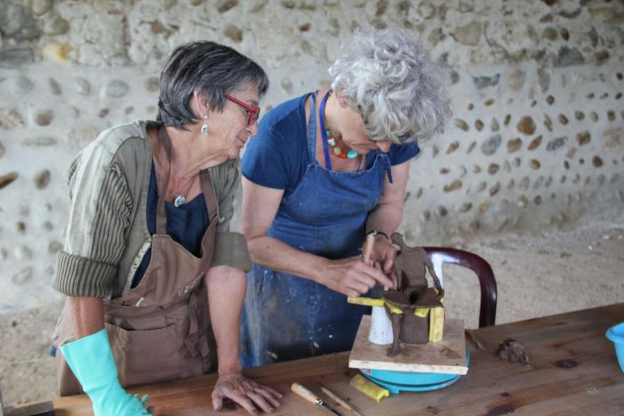 Stage Raku : Sphère polie_Villages du lac de Paladru
