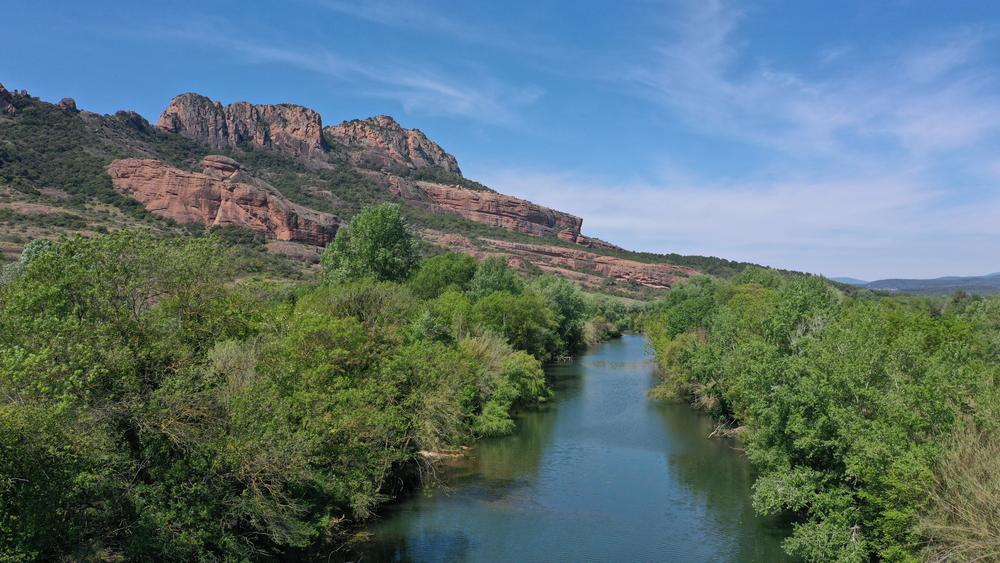 Fleuve Argens et Rocher