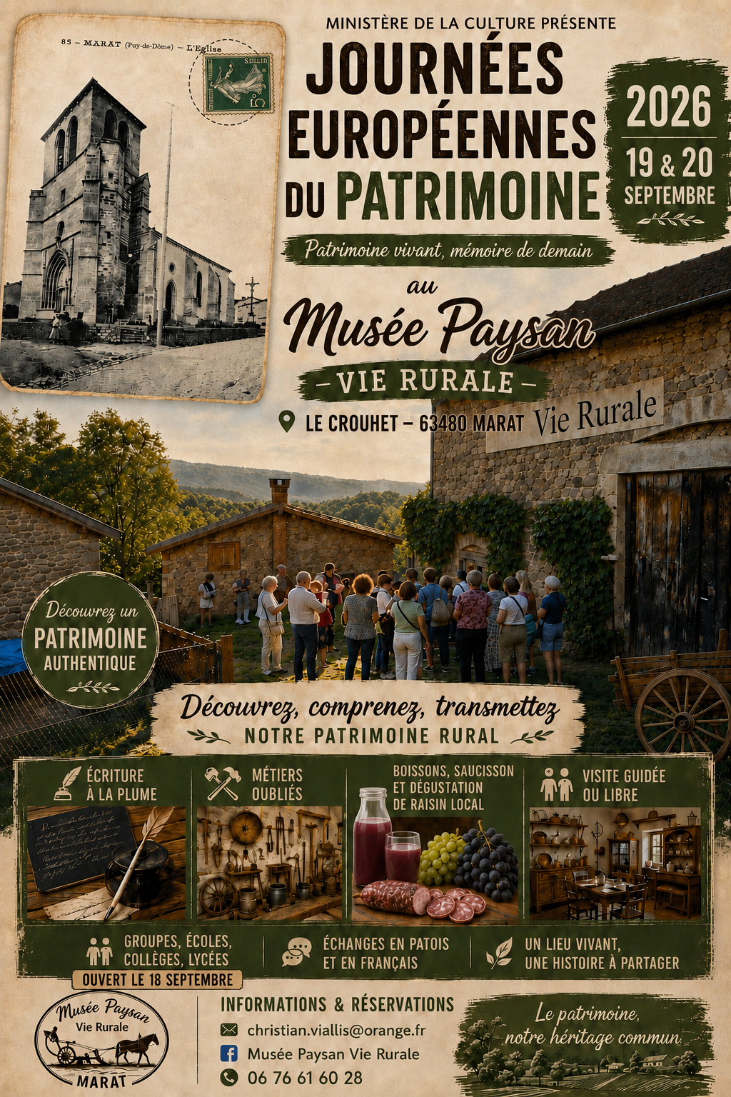 Visite du Musée Paysan Vie Rurale