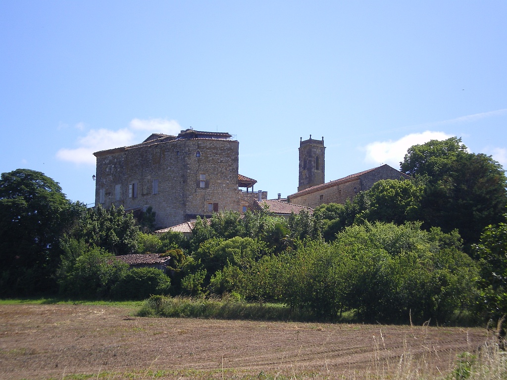 CHÂTEAU ET ÉGLISE DE SAINT-ORENS-POUY-PETIT