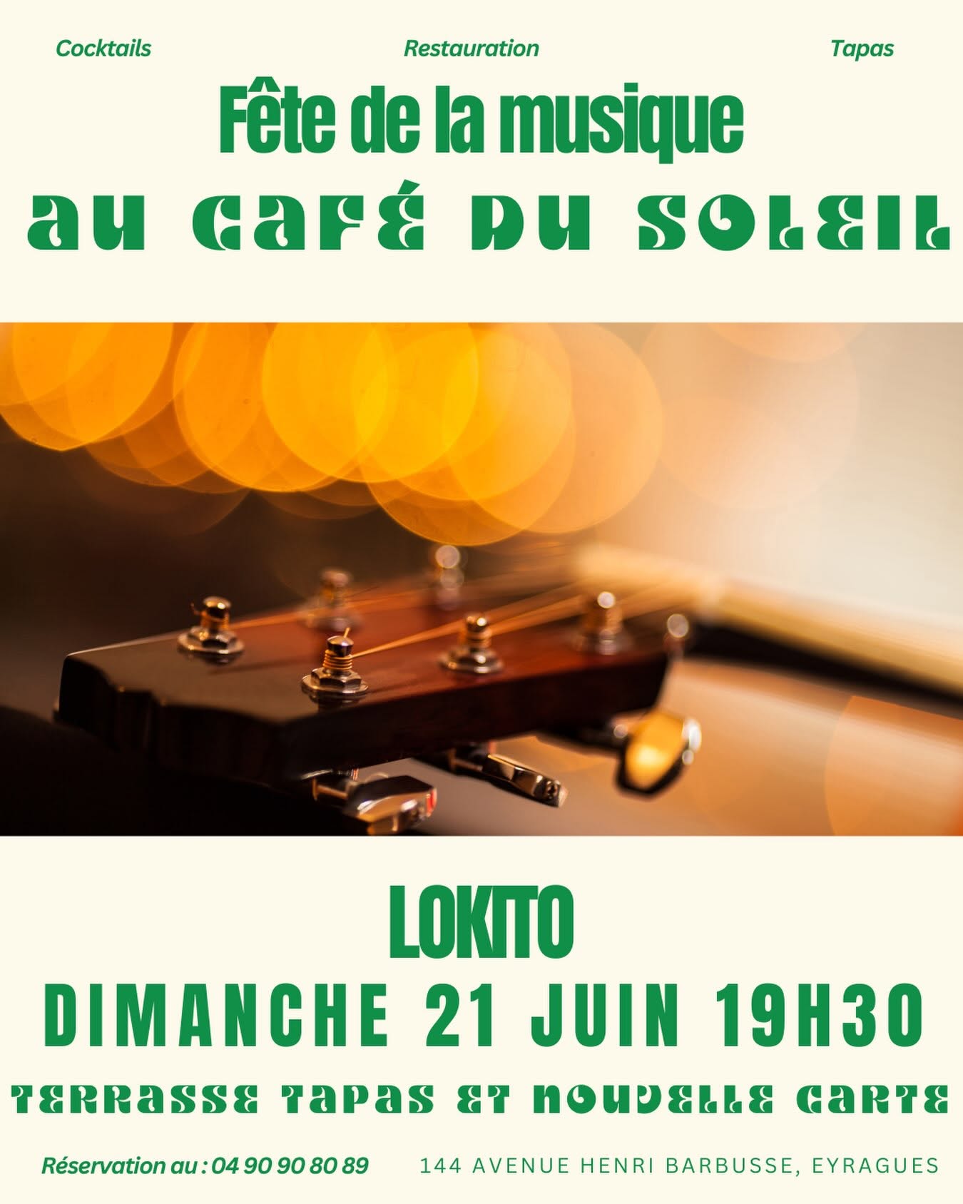 Fête de la Musique au Café du Soleil