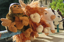 Marionnettes du spectacle