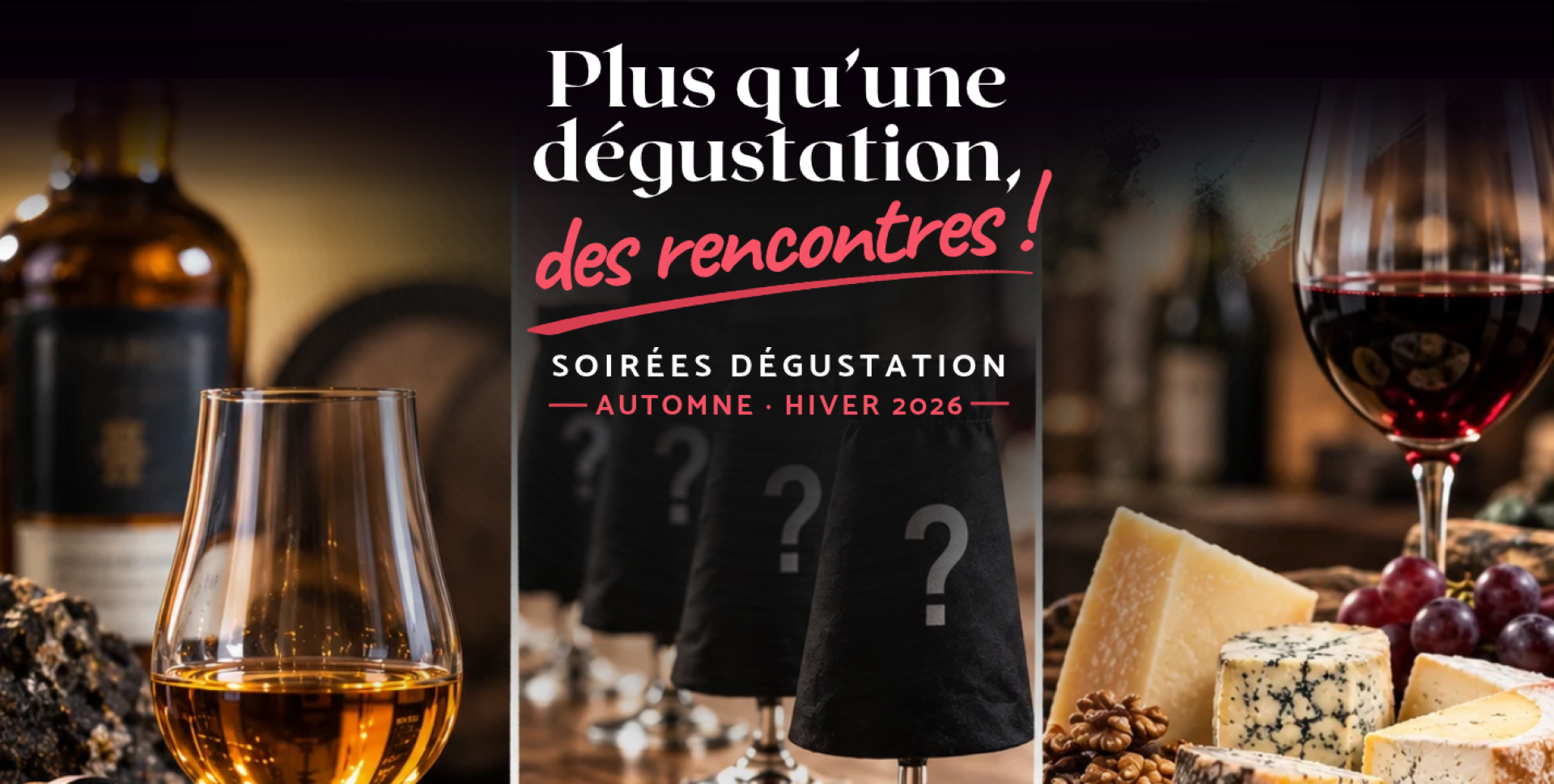 Bannière soirées dégustation