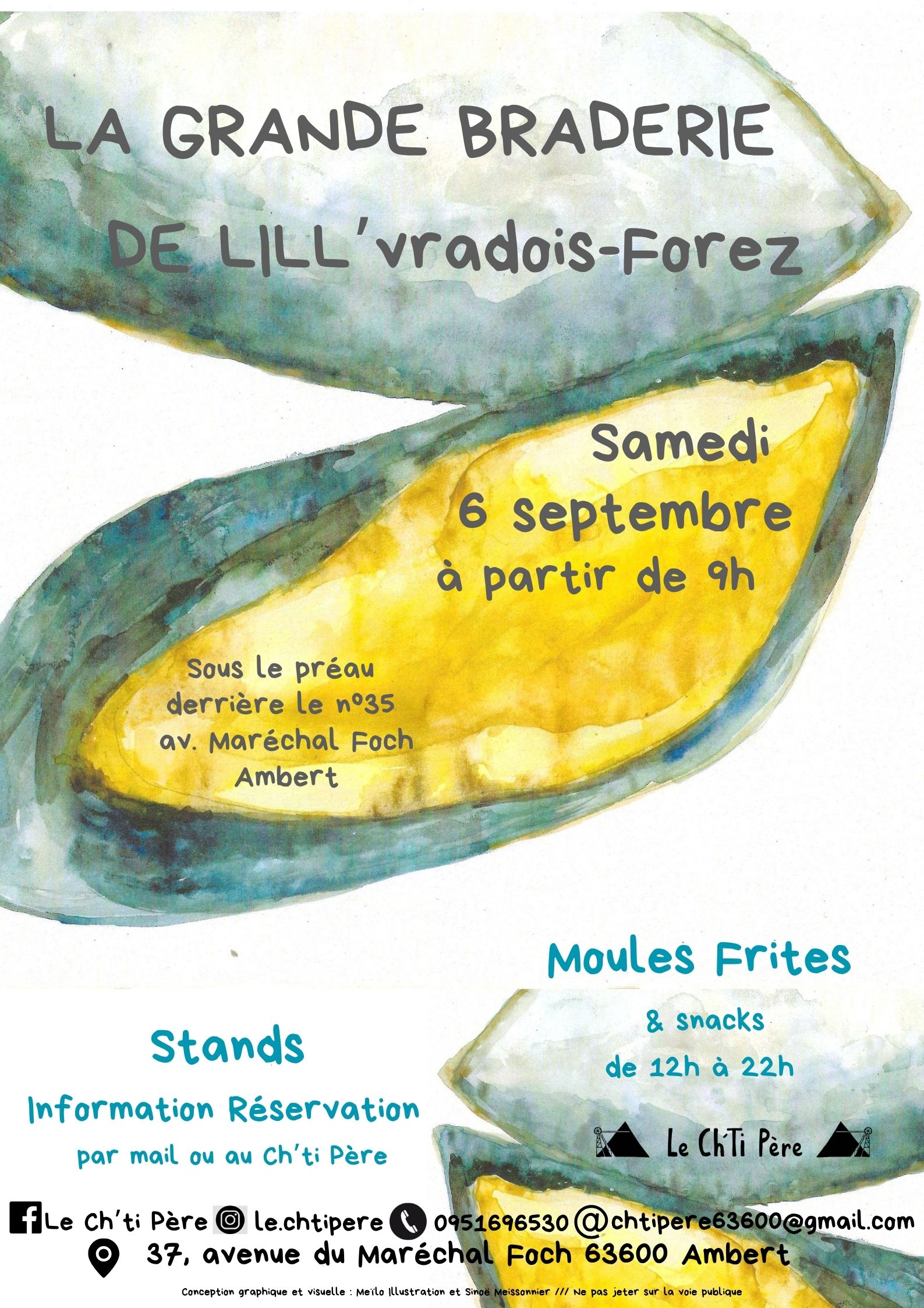 La grande braderie de Lill’vradois Forez // Ambert