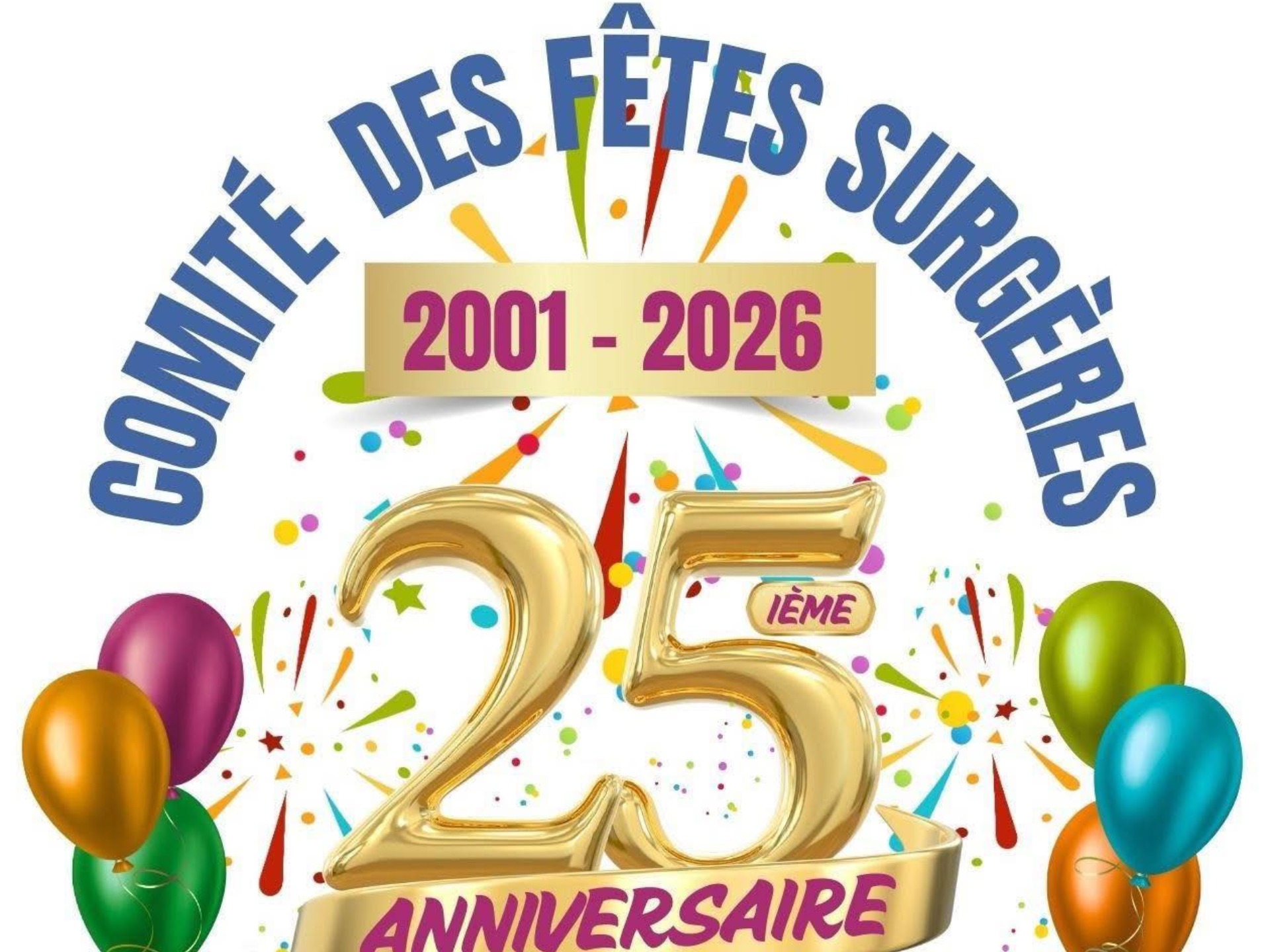 Surgères fête les 25 ans du Comité des Fêtes