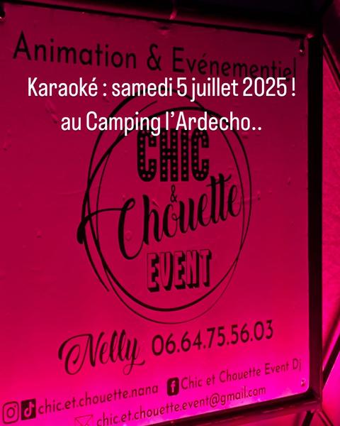 Karaoké au camping_Saint-Lager-Bressac