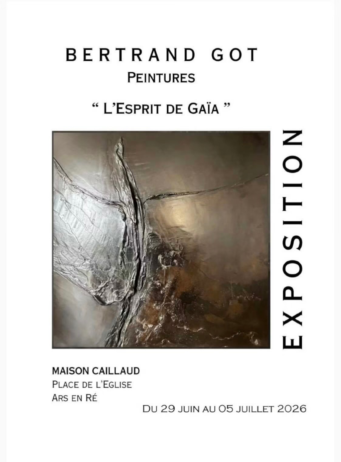 Exposition L'Esprit de Gaïa - Peintures