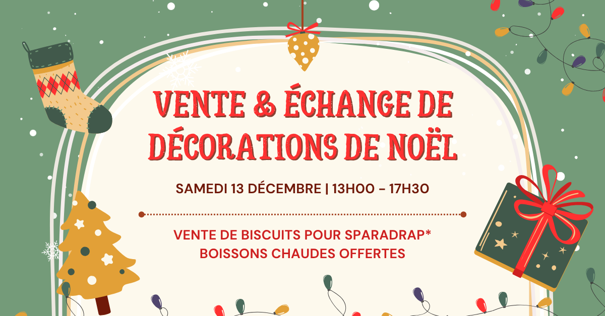 Vente & échange de décorations de Noël