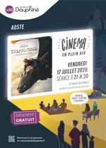 Cinéma en plein air - Dragons_Aoste