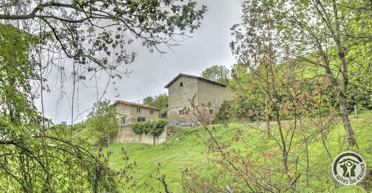 Gîte 'Le Maroge' à Courzieu (Rhône, Ouest Lyonnais).