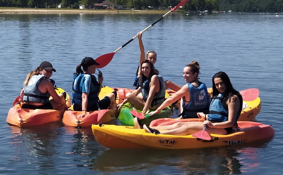 Canoë-kayak avec Nauticlub_Serrières de Briord