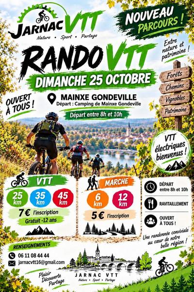 Rando VTT Jarnac