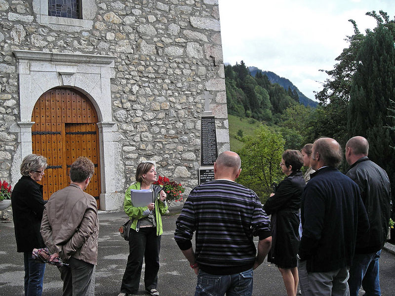 Sandra Gallay - Guide du patrimoine Savoie Mont Blanc