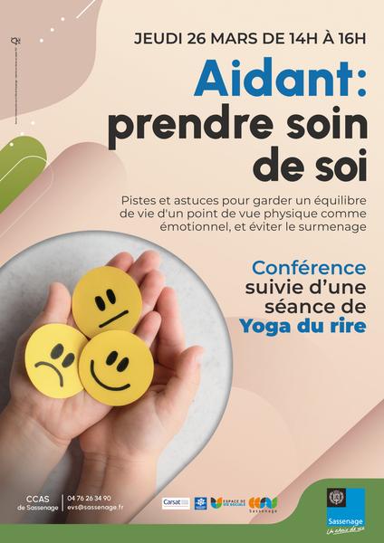 Aidant : prendre soin de soi