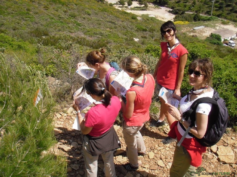 Course d'orientation avec Expe Nature